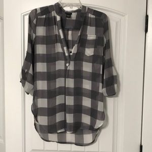 Women’s plaid top